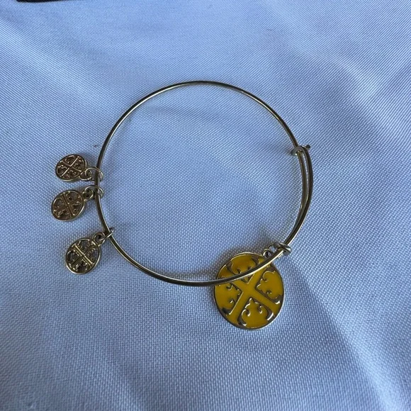 Tory Burch Gold and Yellow Charm Bracelet - Picture 5 of 5